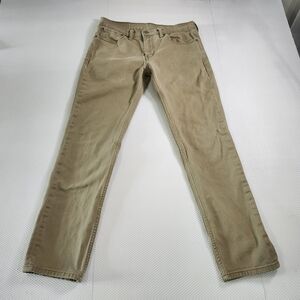 Levi's Men's 511 Jeans beige straight-leg jeans Size W31 L32